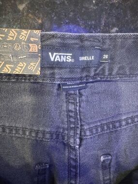 Vans Sirelle Women's Jean Shorts - Black Denim
